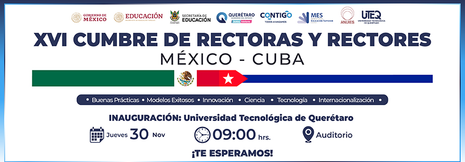Cumbre de rectores México Cuba